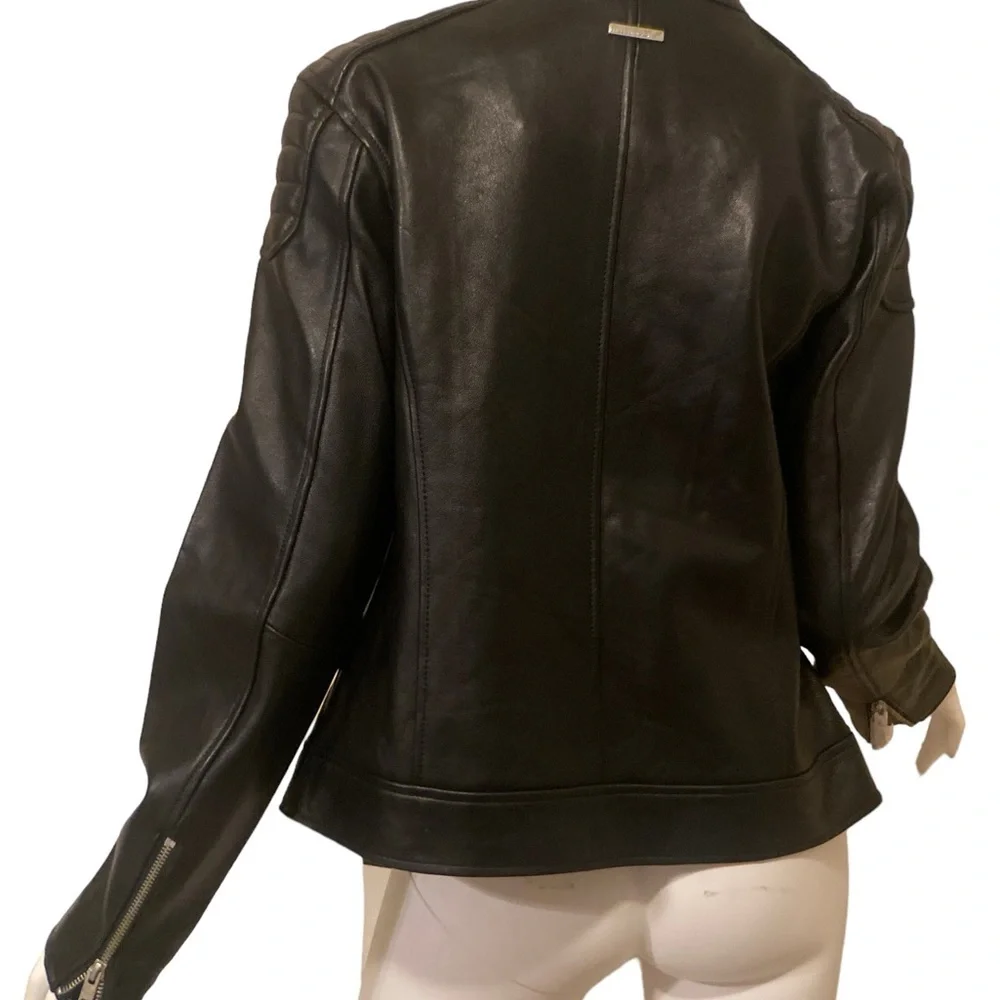 NWT WILLIAM RAST Moto Style Leather Jacket, size Medium - Picture 13 of 16